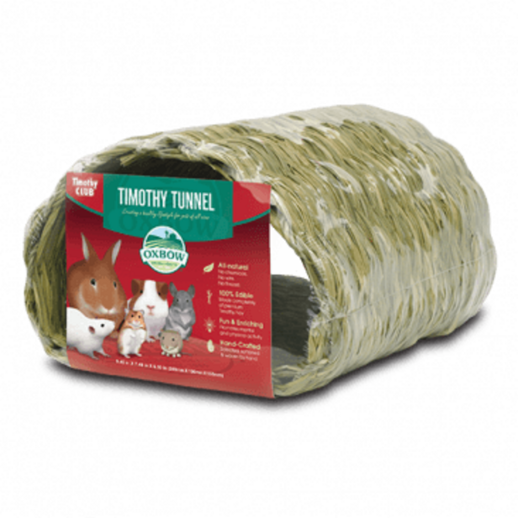 Oxbow Oxbow Animal Health Timothy CLUB Timothy Hay Small Animal Tunnel Tan