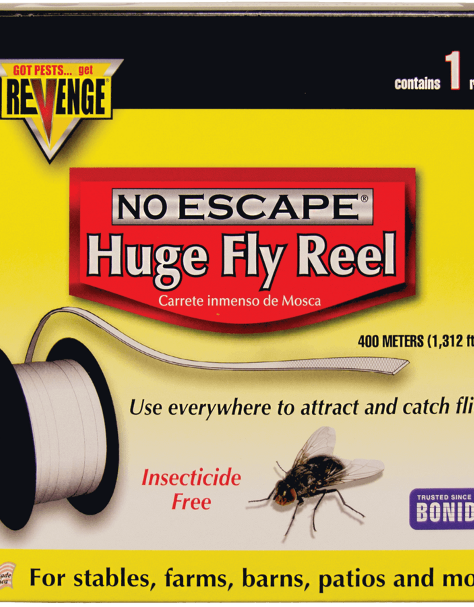 BONIDE REVENGE HUGE REEL STICKY TAPE 400M