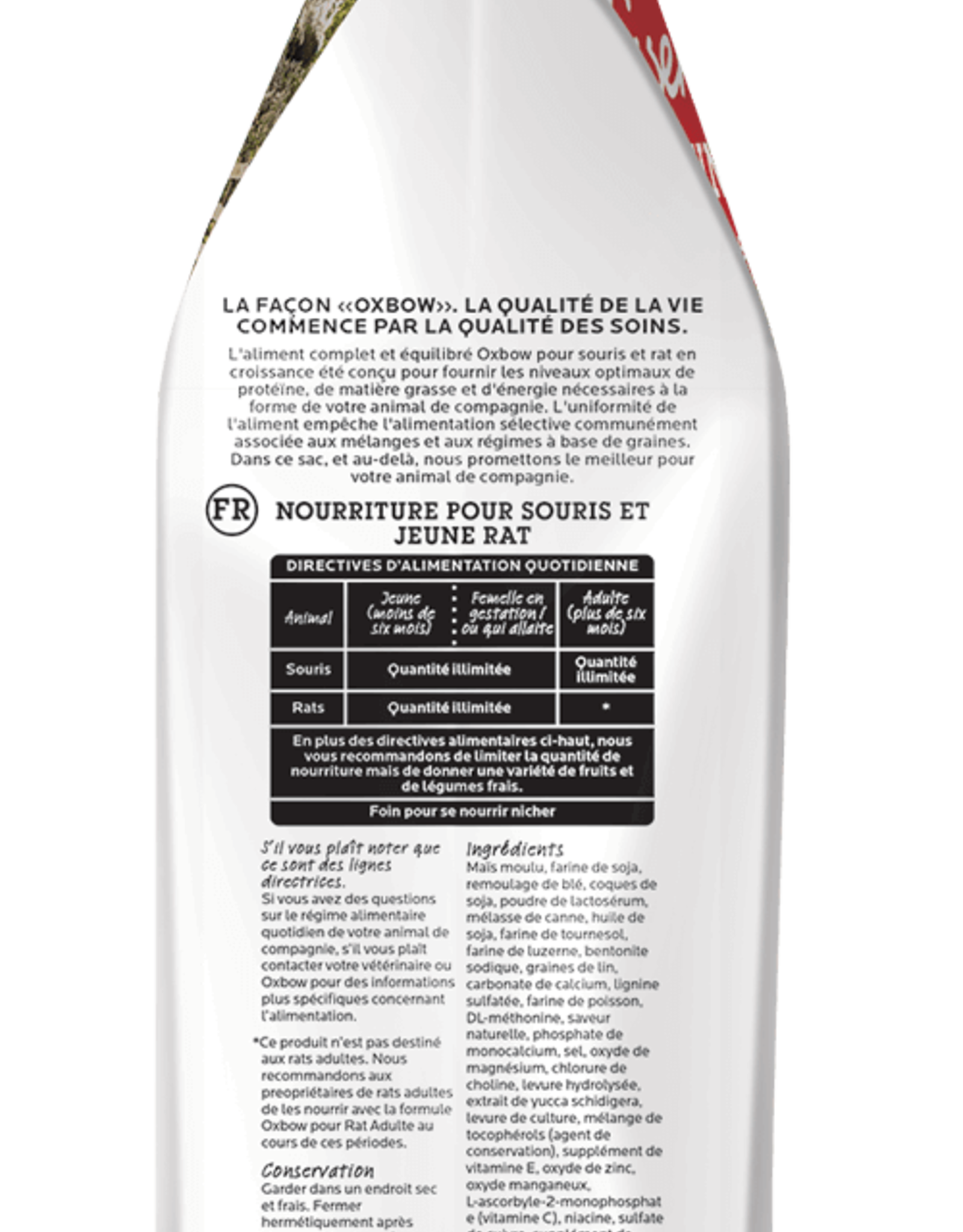 Oxbow OXBOW MOUSE & YOUNG RAT 2.5LBS