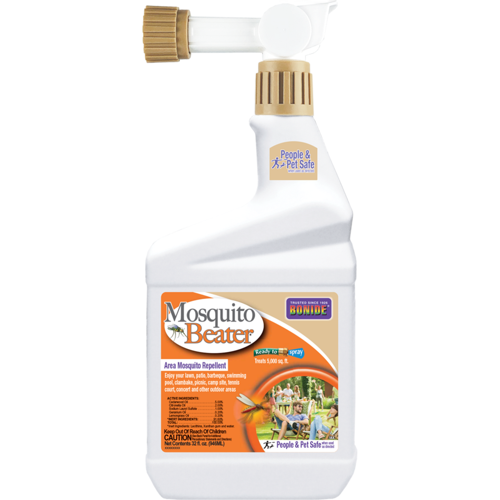 BONIDE MOSQUITO BEATER REPELLENT (READY TO SPRAY) - 32OZ