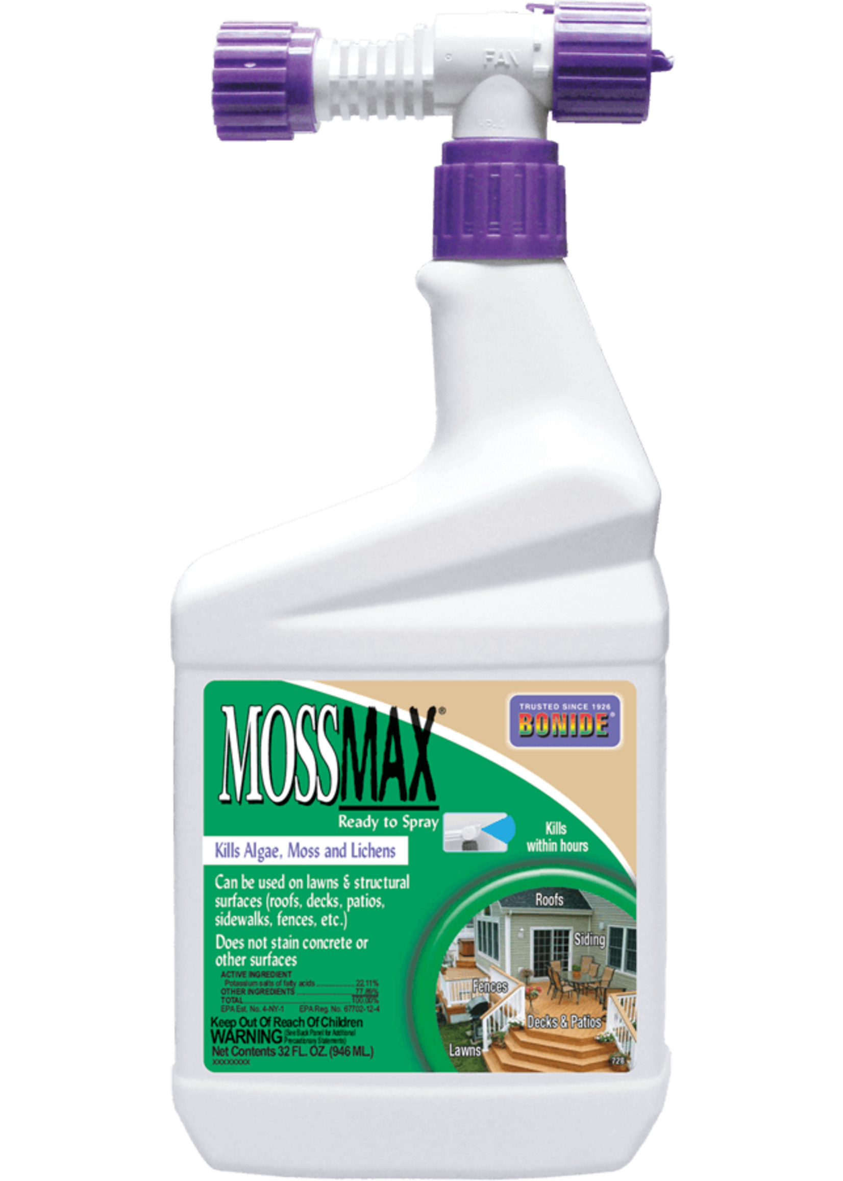 BONIDE MOSSMAX (READY TO SPRAY) - 32OZ
