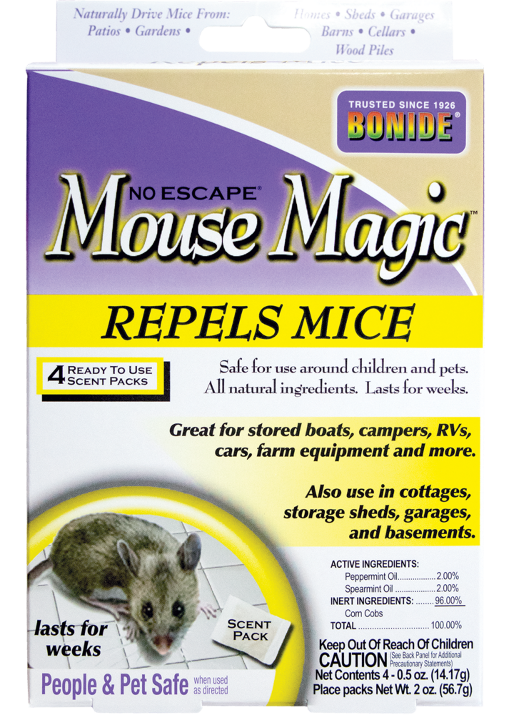 BONIDE MOUSE MAGIC 4PK
