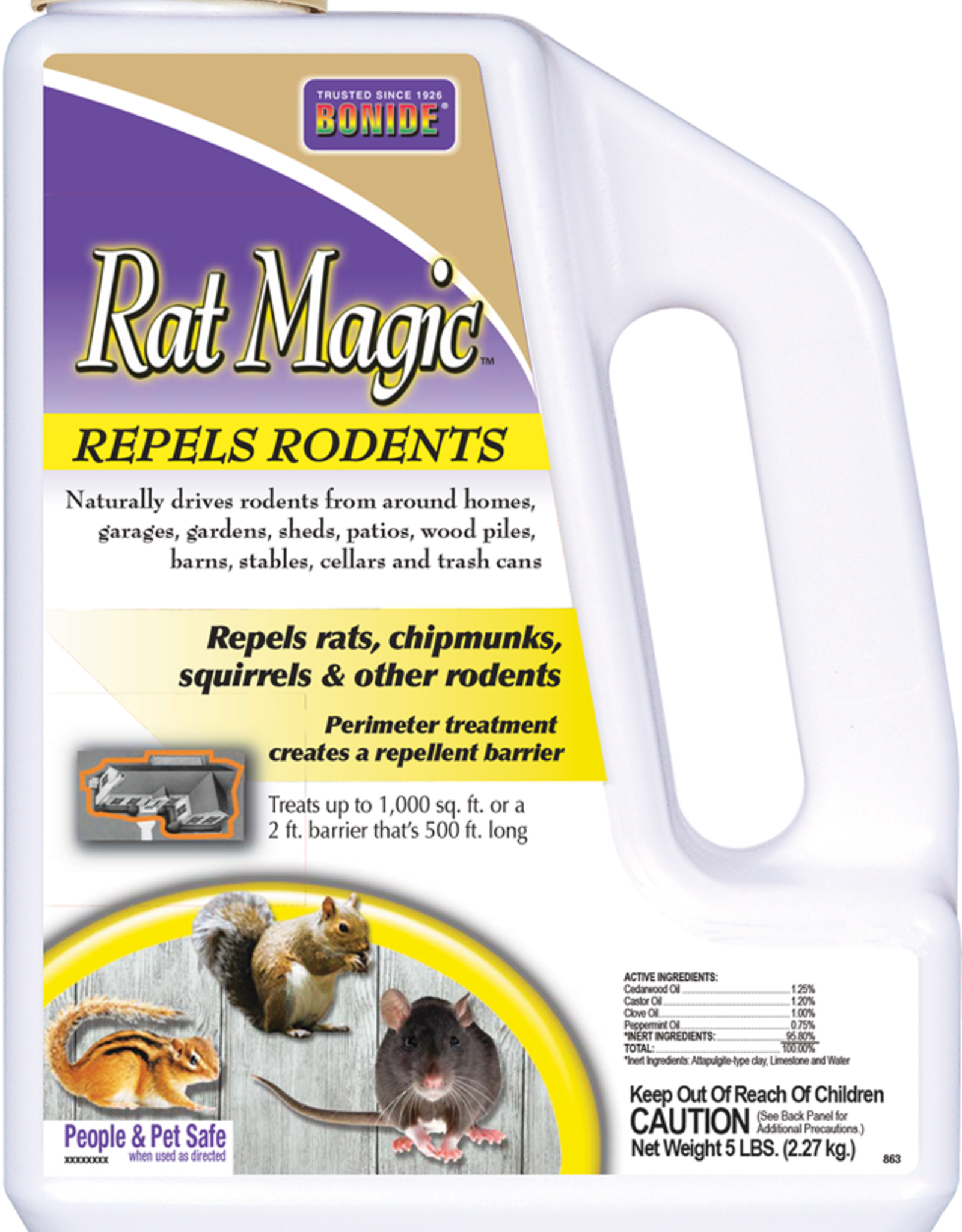 BONIDE PRODUCTS-ROXIDE BONIDE RAT MAGIC 5LBS