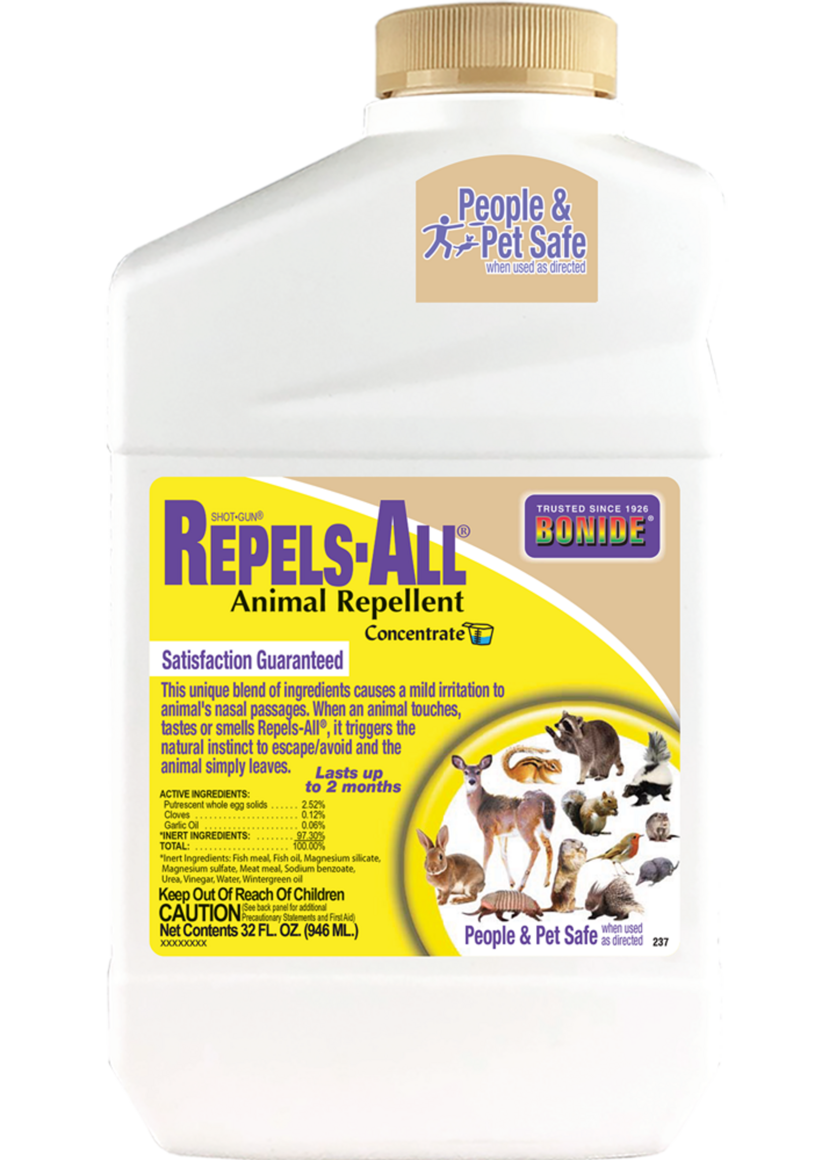 BONIDE REPELS-ALL CONC 32OZ