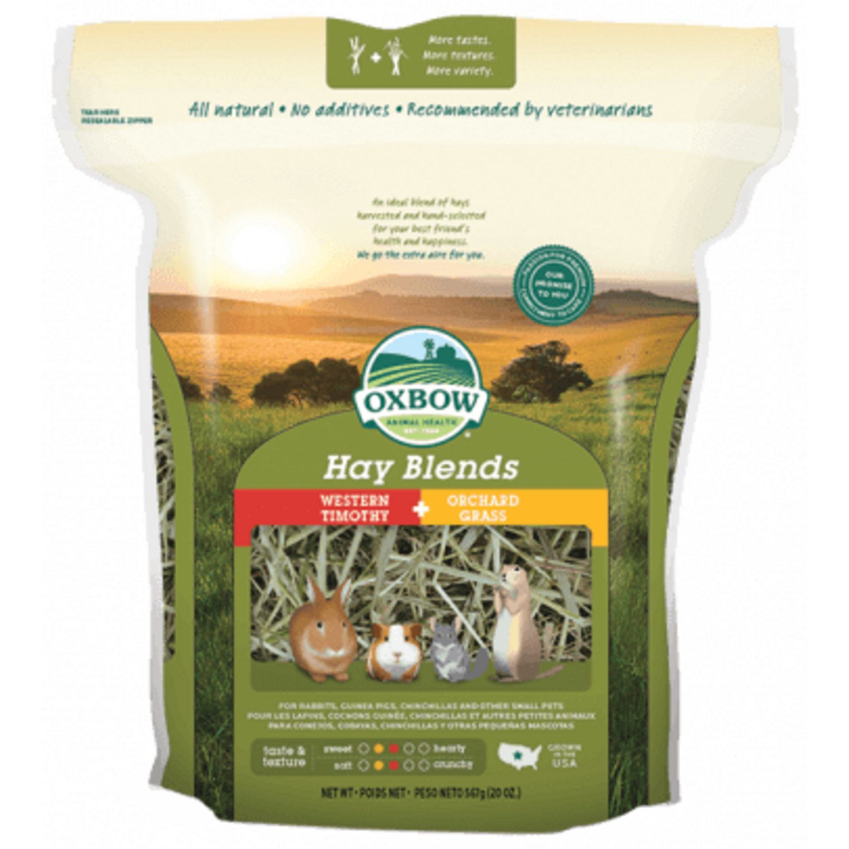 Oxbow Oxbow Hay Blends - Western Timothy & Orchard - 15 oz.