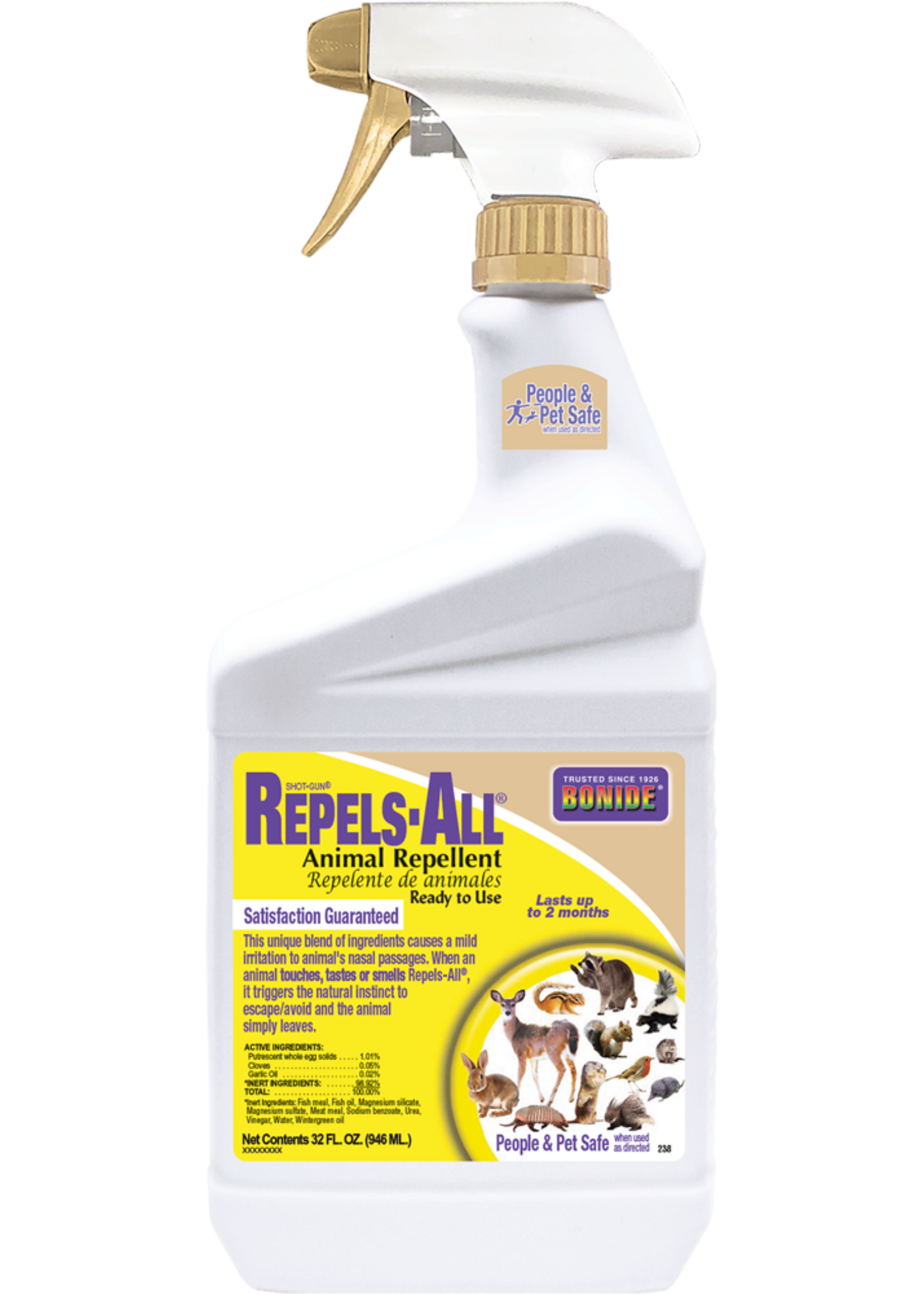 BONIDE REPELS-ALL (READY TO USE) 32OZ