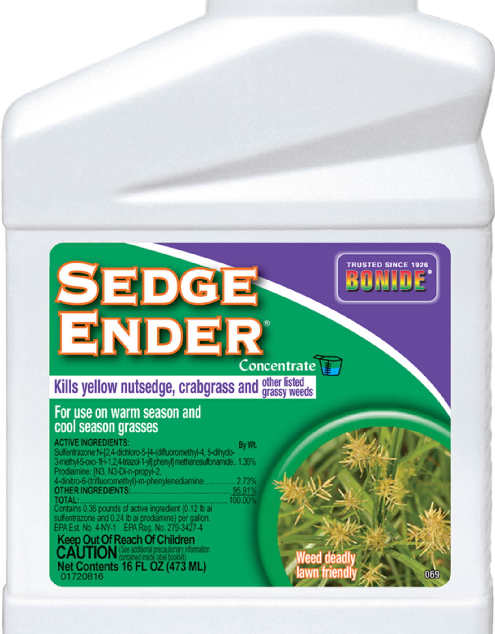 BONIDE SEDGE ENDER CONC 16OZ
