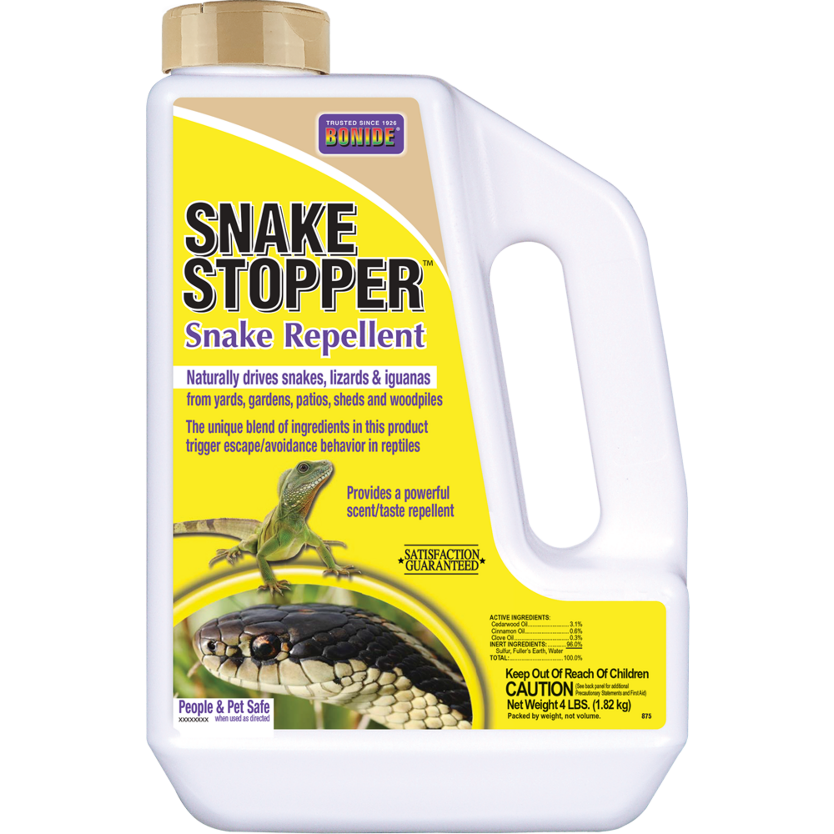 BONIDE SNAKE STOPPER REPELLENT 4LBS