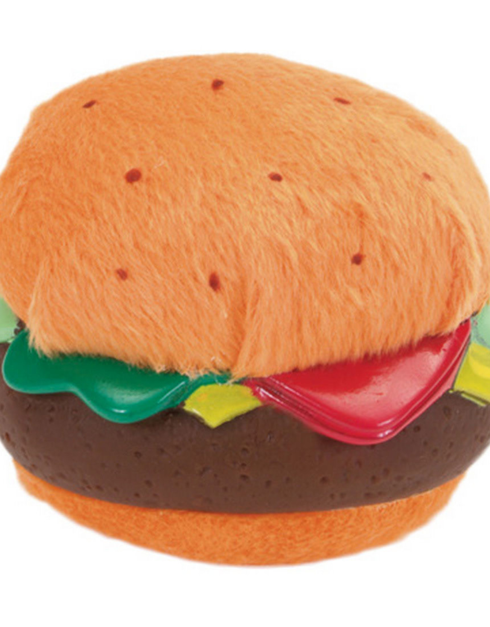 hamburger dog toy