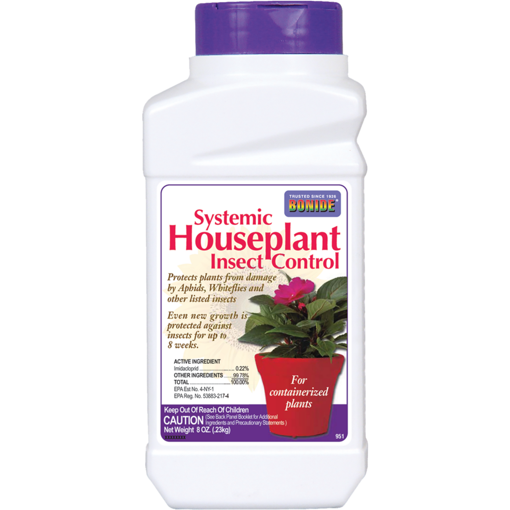 BONIDE SYSTEMIC HOUSEPLANT INSECT CONTROL 8OZ