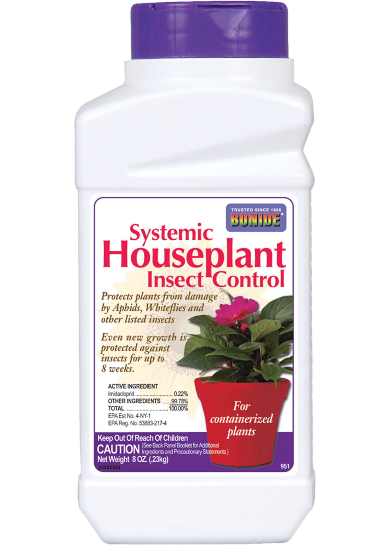 BONIDE SYSTEMIC HOUSEPLANT INSECT CONTROL 8OZ