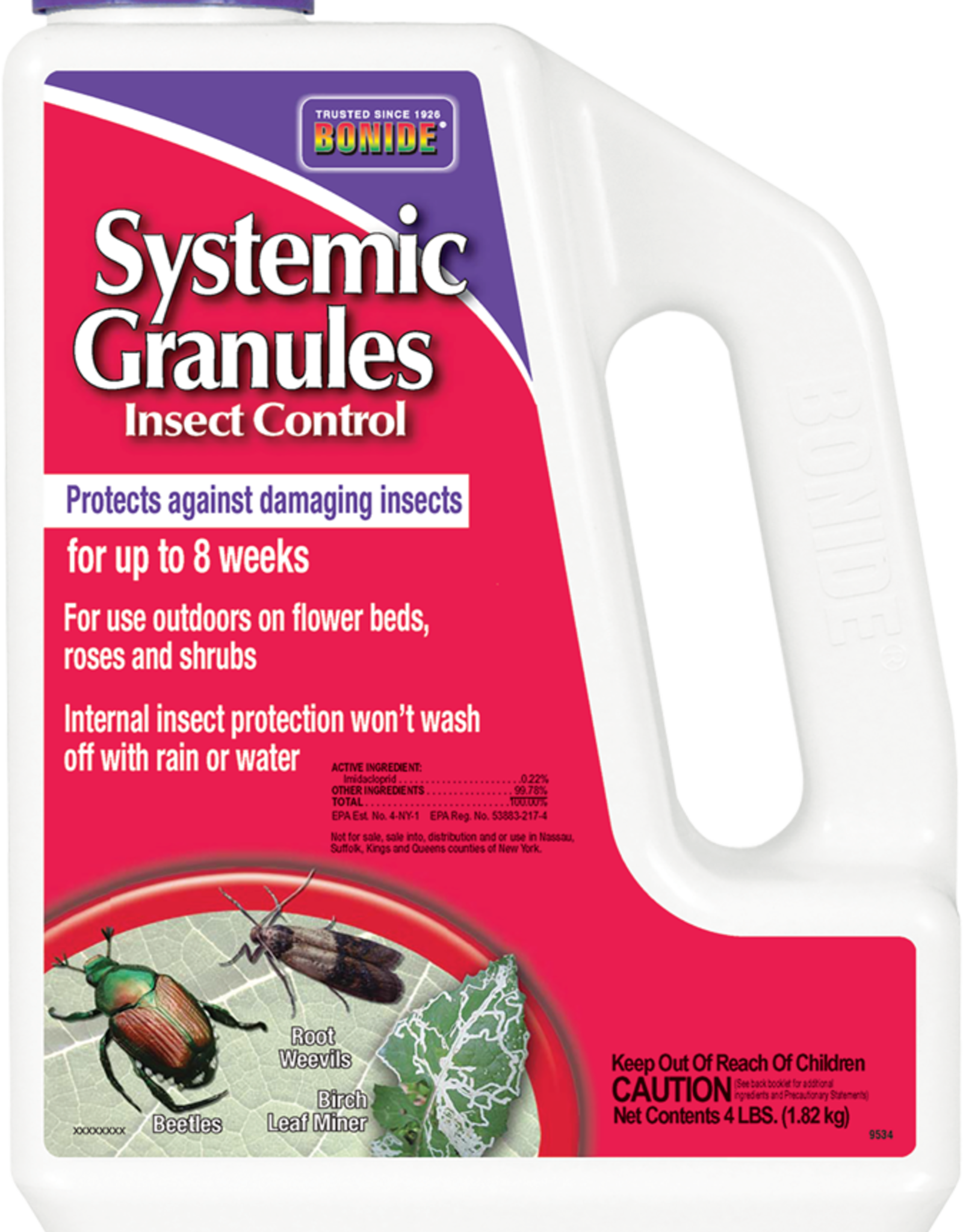 BONIDE SYSTEMIC GRANULES 4LBS