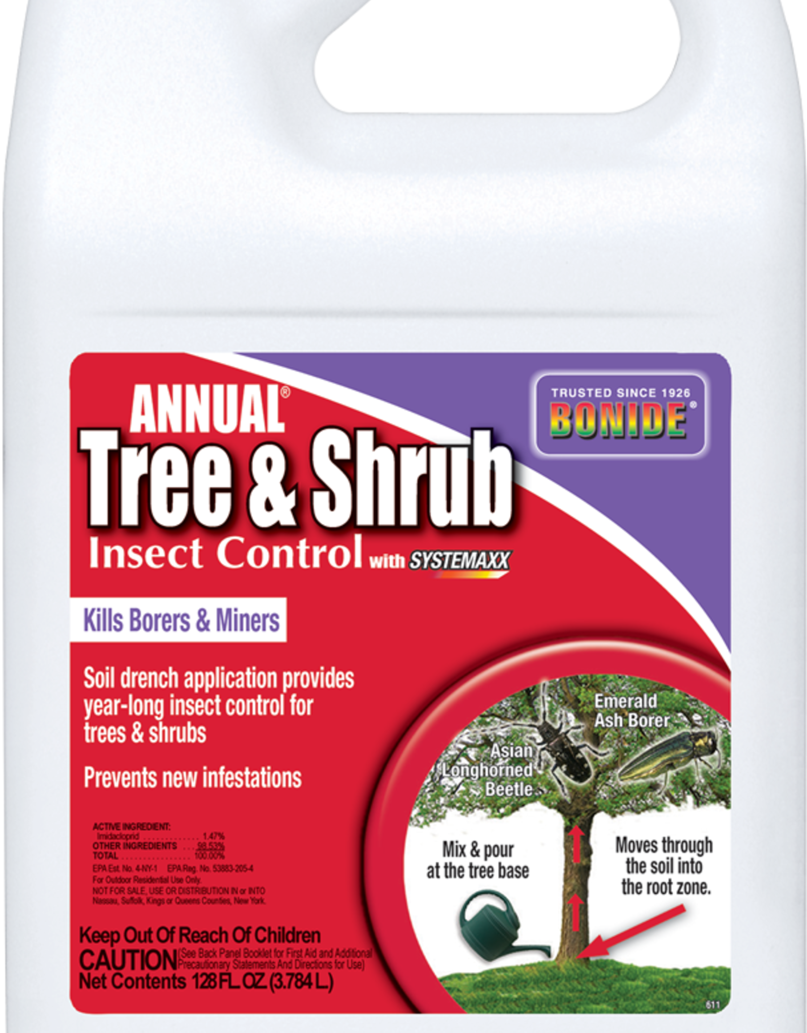 BONIDE ANNUAL TREE & SHRUB CONC GAL