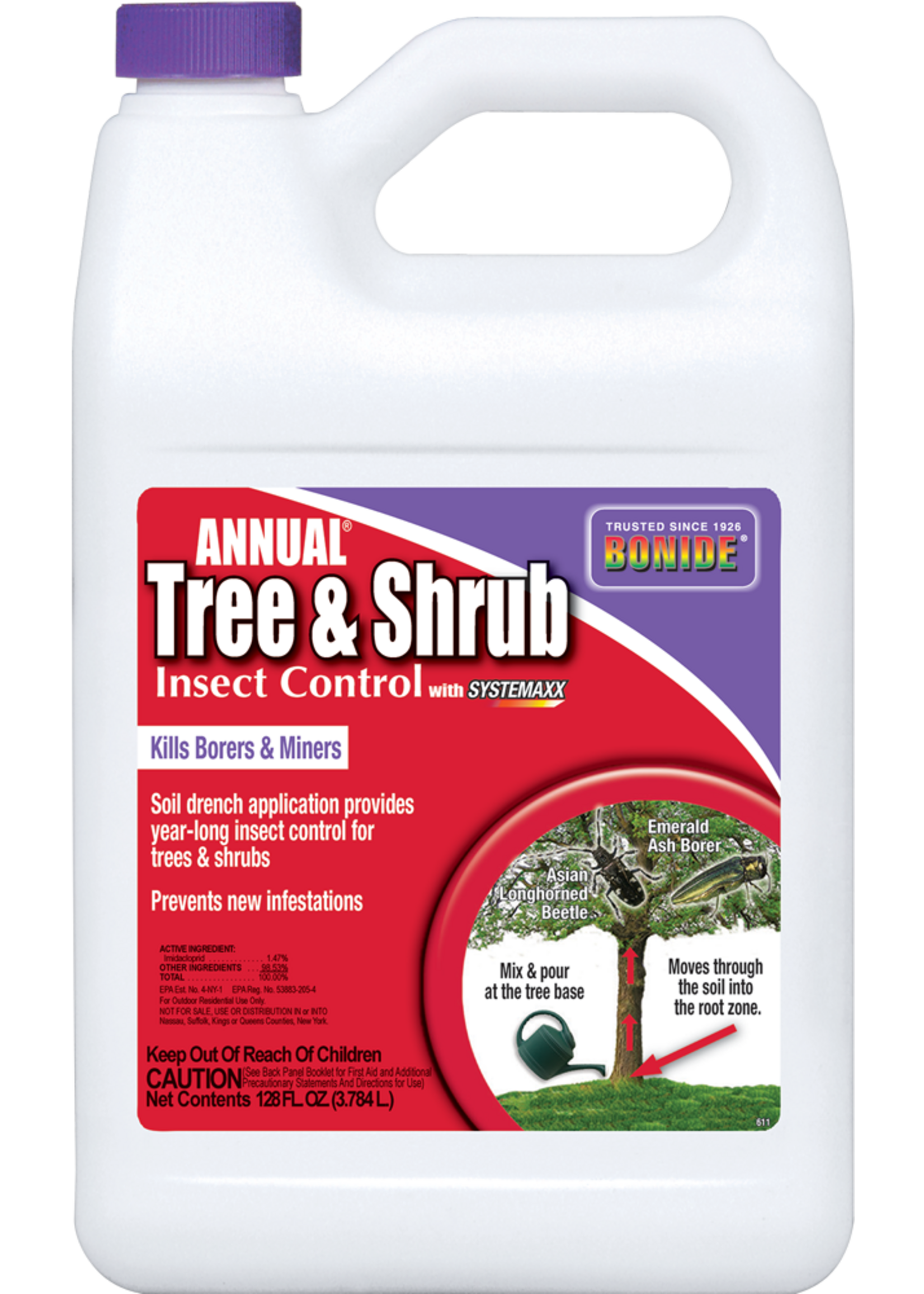 BONIDE ANNUAL TREE & SHRUB CONC GAL