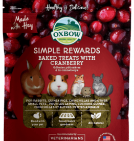 Oxbow Oxbow Simple Rewards Baked Treats with Cranberry - 2 oz