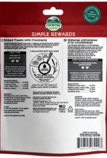Oxbow Oxbow Simple Rewards Baked Treats with Cranberry - 2 oz