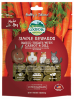 Oxbow Oxbow Animal Health Simple Rewards Baked Small Animal Treats Carrot & Dill - 3 oz