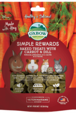 OXBOW PET PRODUCTS OXBOW SIMPLE REWARD CARROT & DILL 2OZ