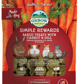 Oxbow Oxbow Animal Health Simple Rewards Baked Small Animal Treats Carrot & Dill - 3 oz