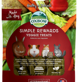 Oxbow OXBOW SIMPLE REWARD VEGGIE TREATS 3OZ