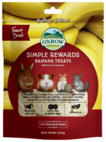 Oxbow Oxbow Animal Health Simple Rewards Freeze Dried Banana Small Animal Treats - 1 oz