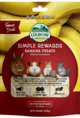 OXBOW PET PRODUCTS OXBOW SIMPLE REWARD BANANA TREATS 1OZ