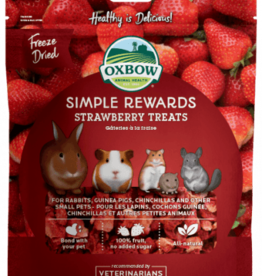 Oxbow Oxbow Simple Rewards Strawberry Treats for Small Animals - 0.5 oz.
