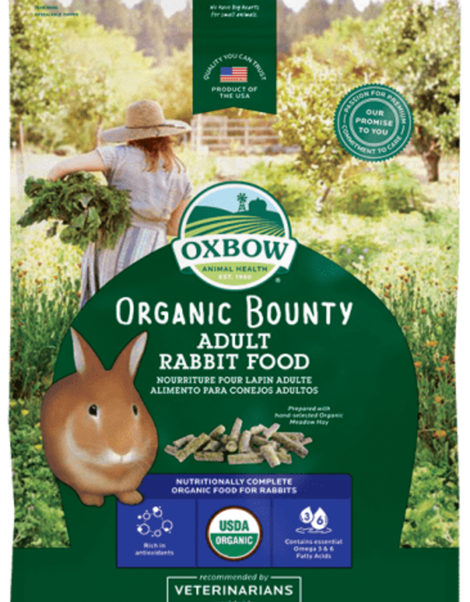 Oxbow OXBOW ORGANIC RABBIT 3LBS