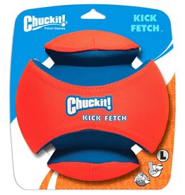 Petmate Chuckit! Kick Fetch Lightweight Canvas Ball Fetch Dog Toy Large Multicolor Pack of 1