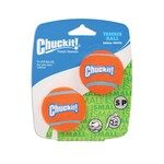 Chuckit! Chuckit! Dog Tennis Ball Dog Toy Small (2 Inch Diameter) for dogs 0-20 lbs Pack of 2