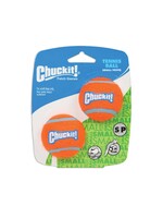 Chuckit! Chuckit! Dog Tennis Ball Dog Toy Small (2 Inch Diameter) for dogs 0-20 lbs Pack of 2