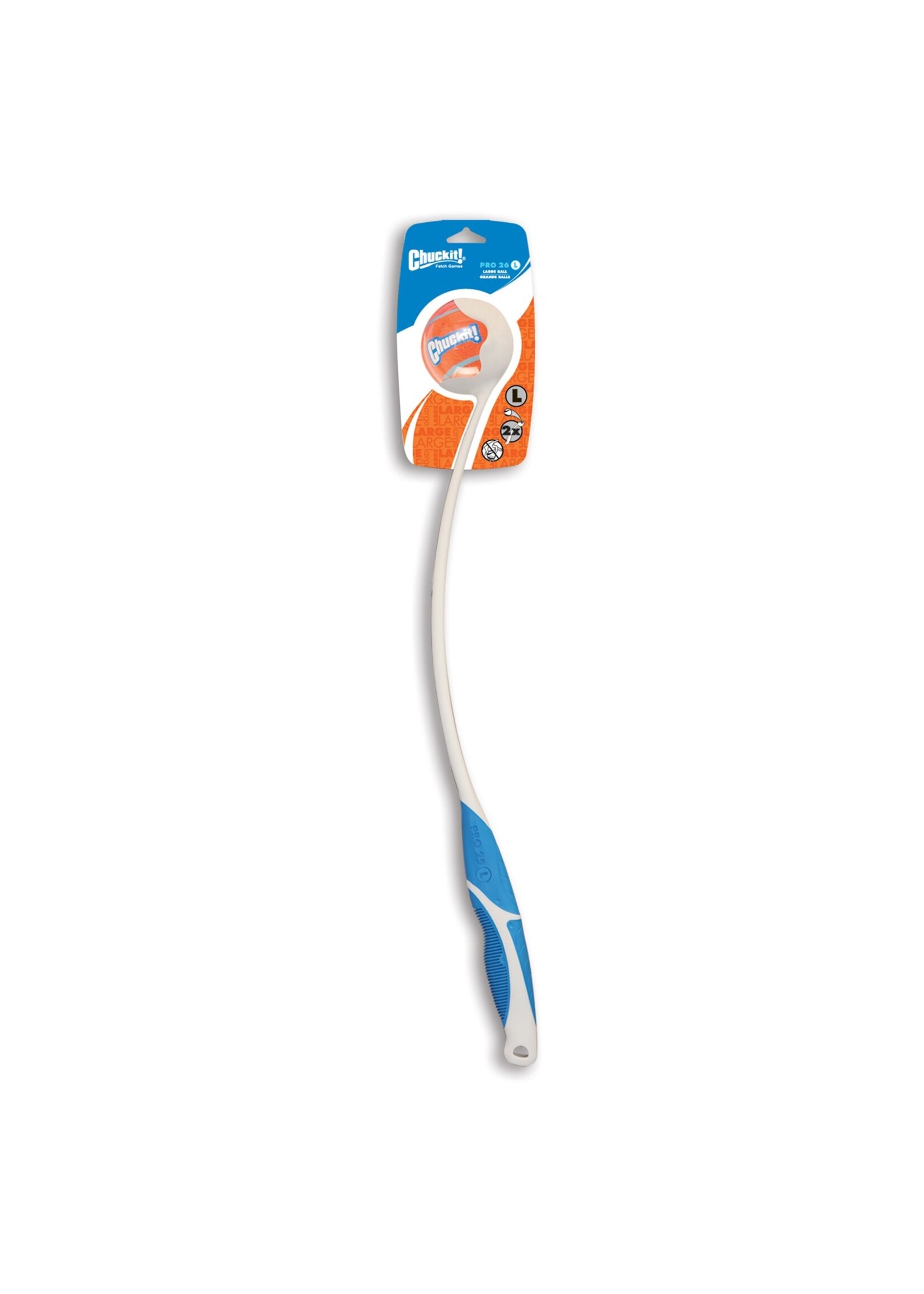 Chuckit! Chuckit! Classic 26M Ball Launcher Fetch Dog Toy 26 Handle Includes Medium (2.5 ) Ball for Dogs 20-60 lb