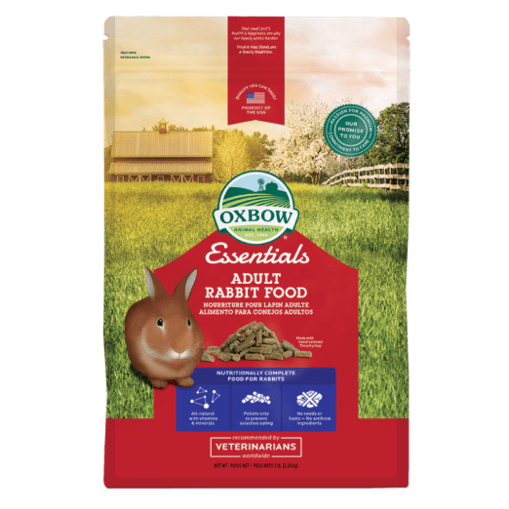 Oxbow OXBOW ADULT RABBIT 10LBS