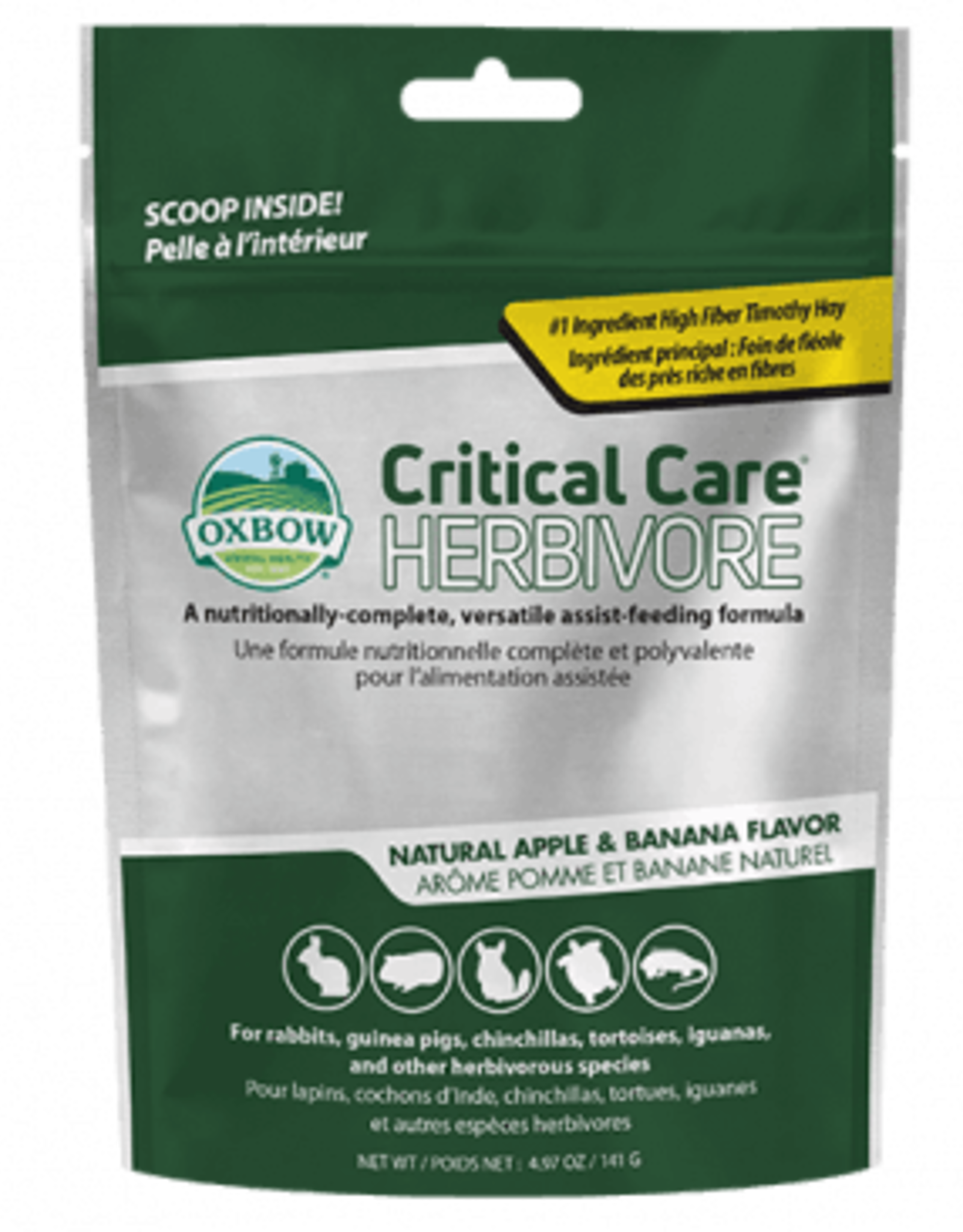 Oxbow OXBOW CRITICAL CARE APPLE/BANANA 1LB