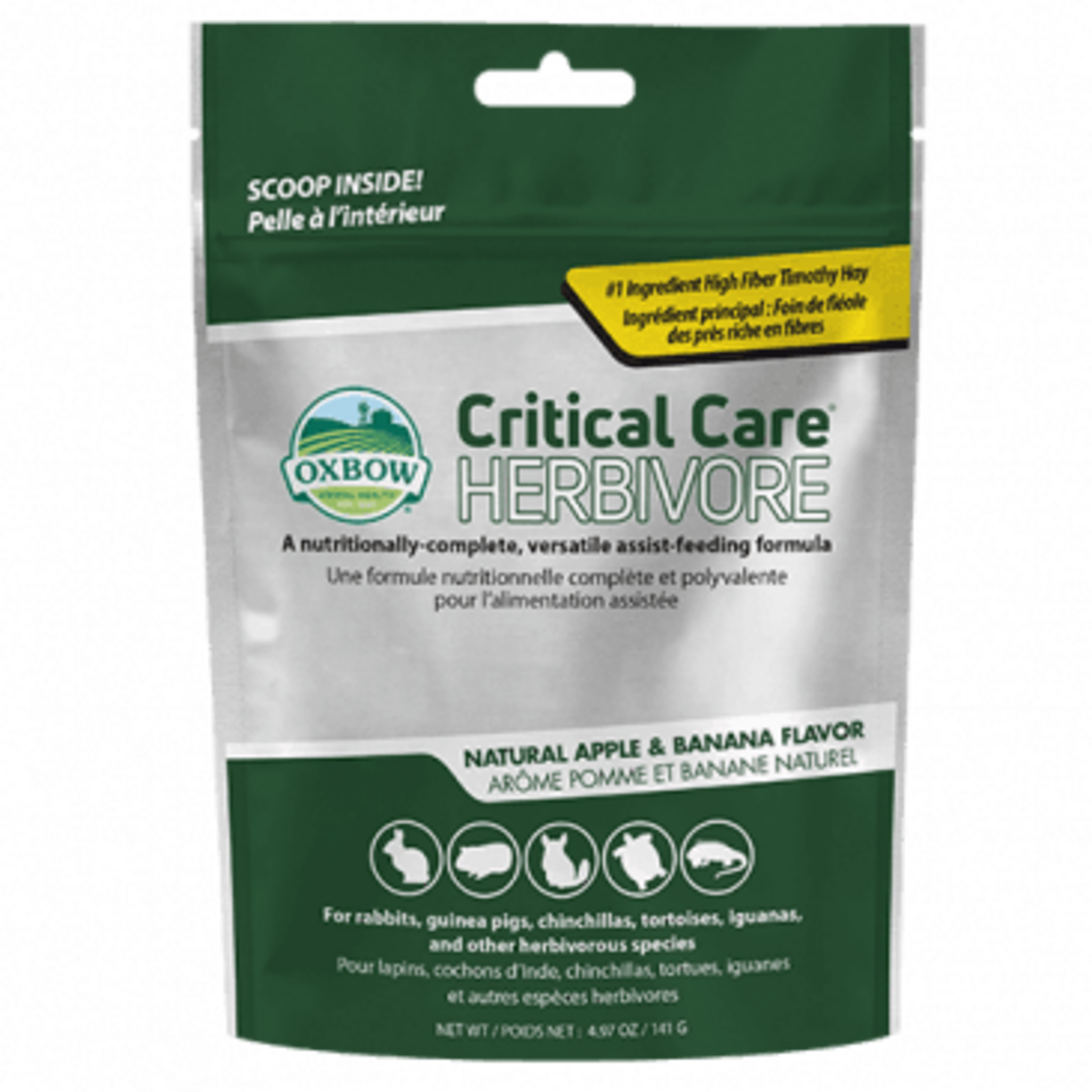 Oxbow OXBOW CRITICAL CARE APPLE/BANANA 1LB