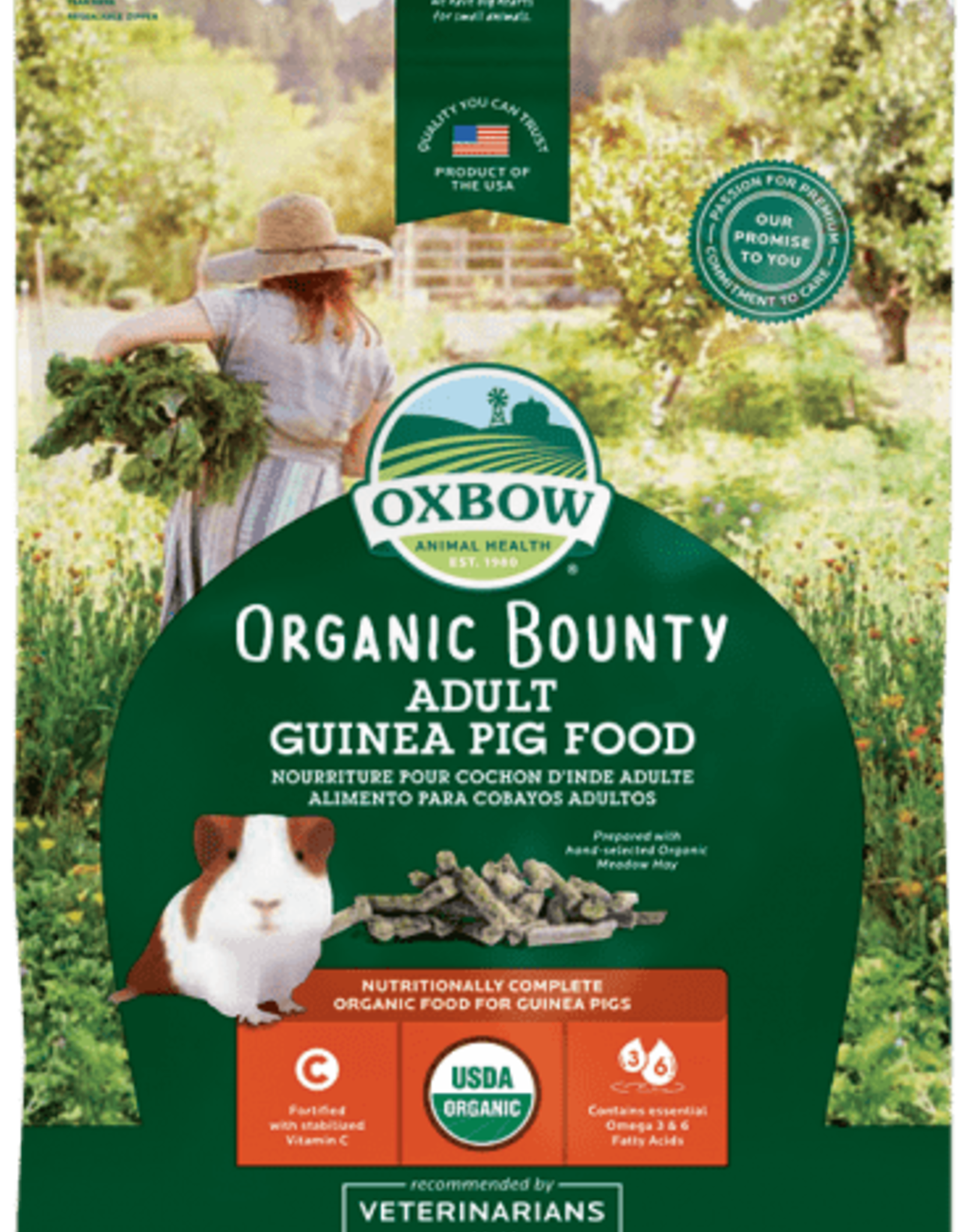 Oxbow OXBOW ORGANIC GUINEA PIG 3LBS
