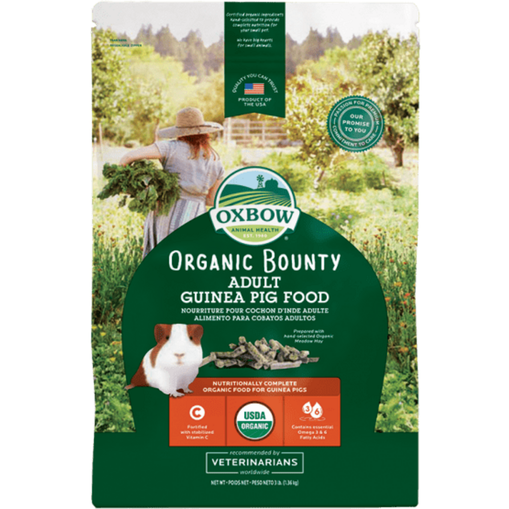 Oxbow OXBOW ORGANIC GUINEA PIG 3LBS