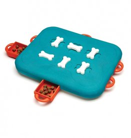 Outward Hound Nina Ottosson by Outward Hound Casino Interactive Dog Toy Blue  LG