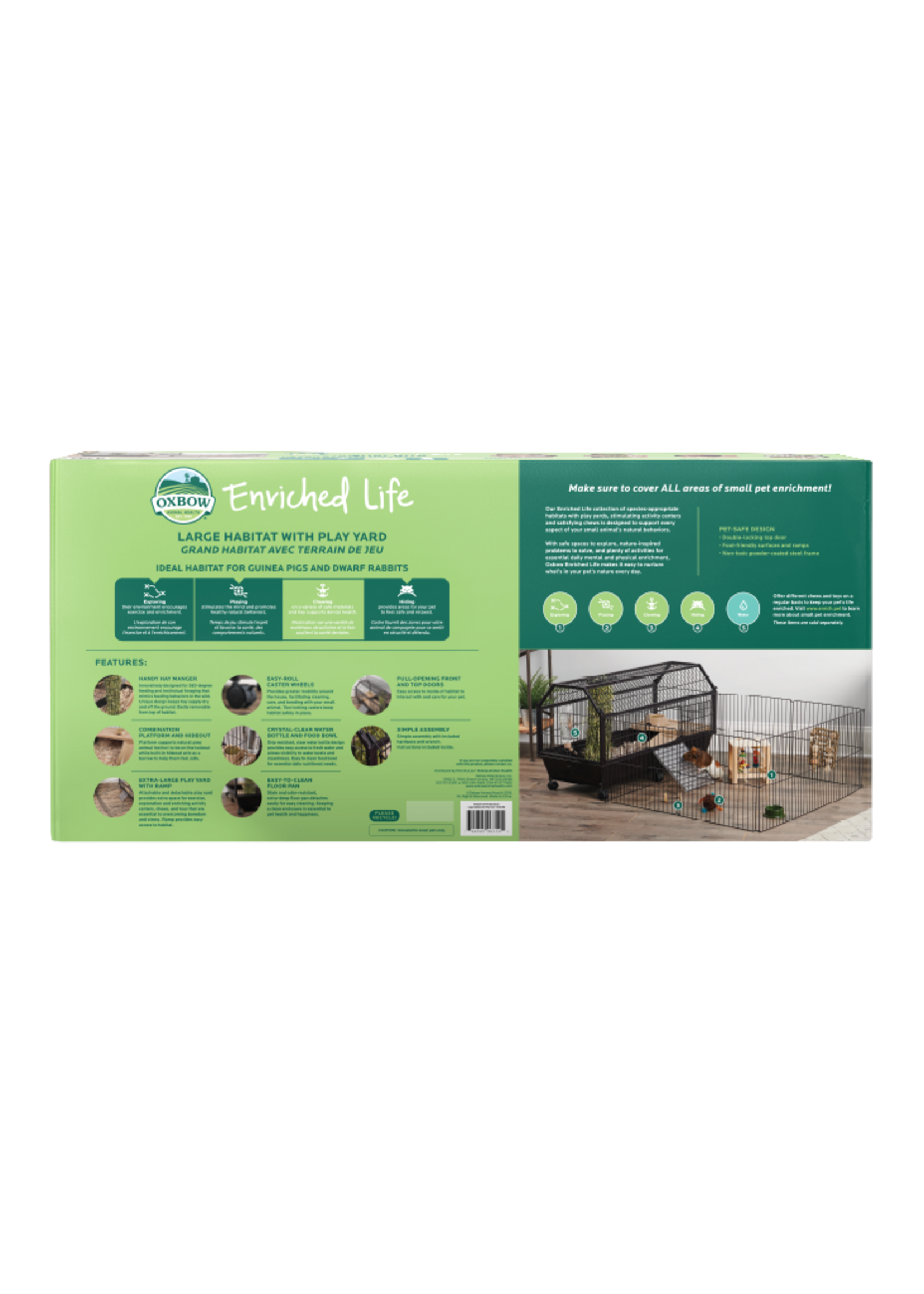 Oxbow Oxbow Small Animal Enriched Life Habitat Play Yard, Large