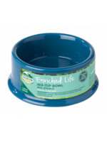 Oxbow Oxbow Animal Health Enriched Life No Tip Small Animal Bowl Blue  - Large