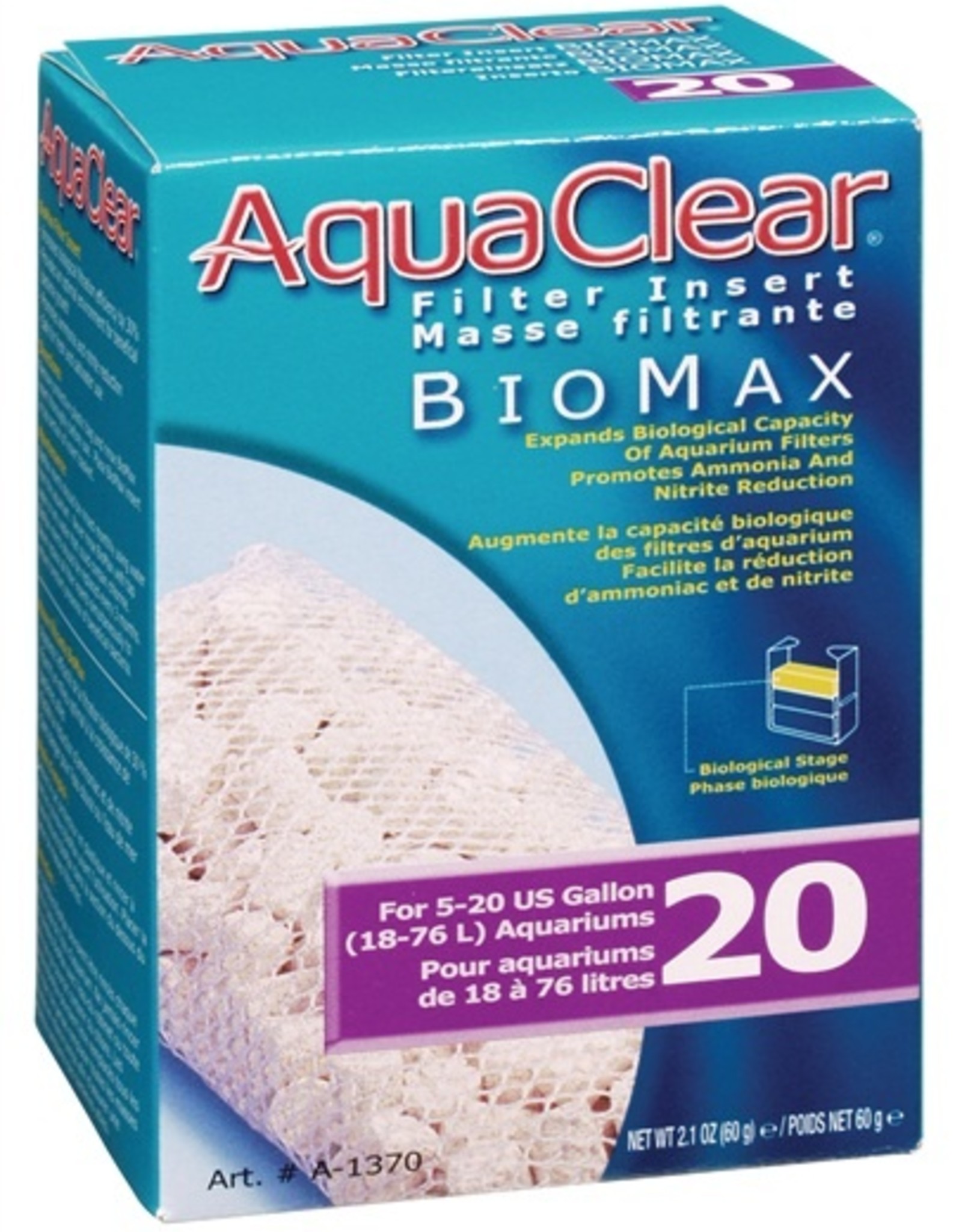 HAGEN AQUA CLEAR 20 BIOMAX