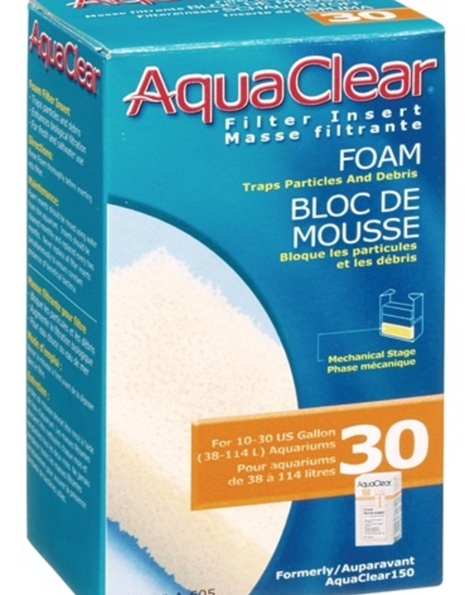 HAGEN AQUA CLEAR 30 FOAM