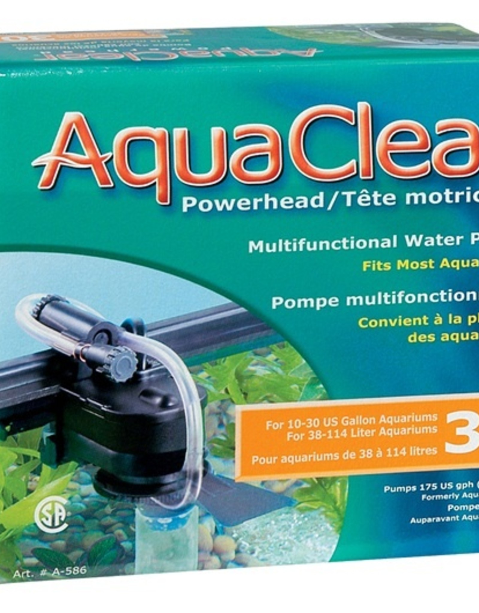 AquaClear AQUA CLEAR 30 175GPH POWER HEAD