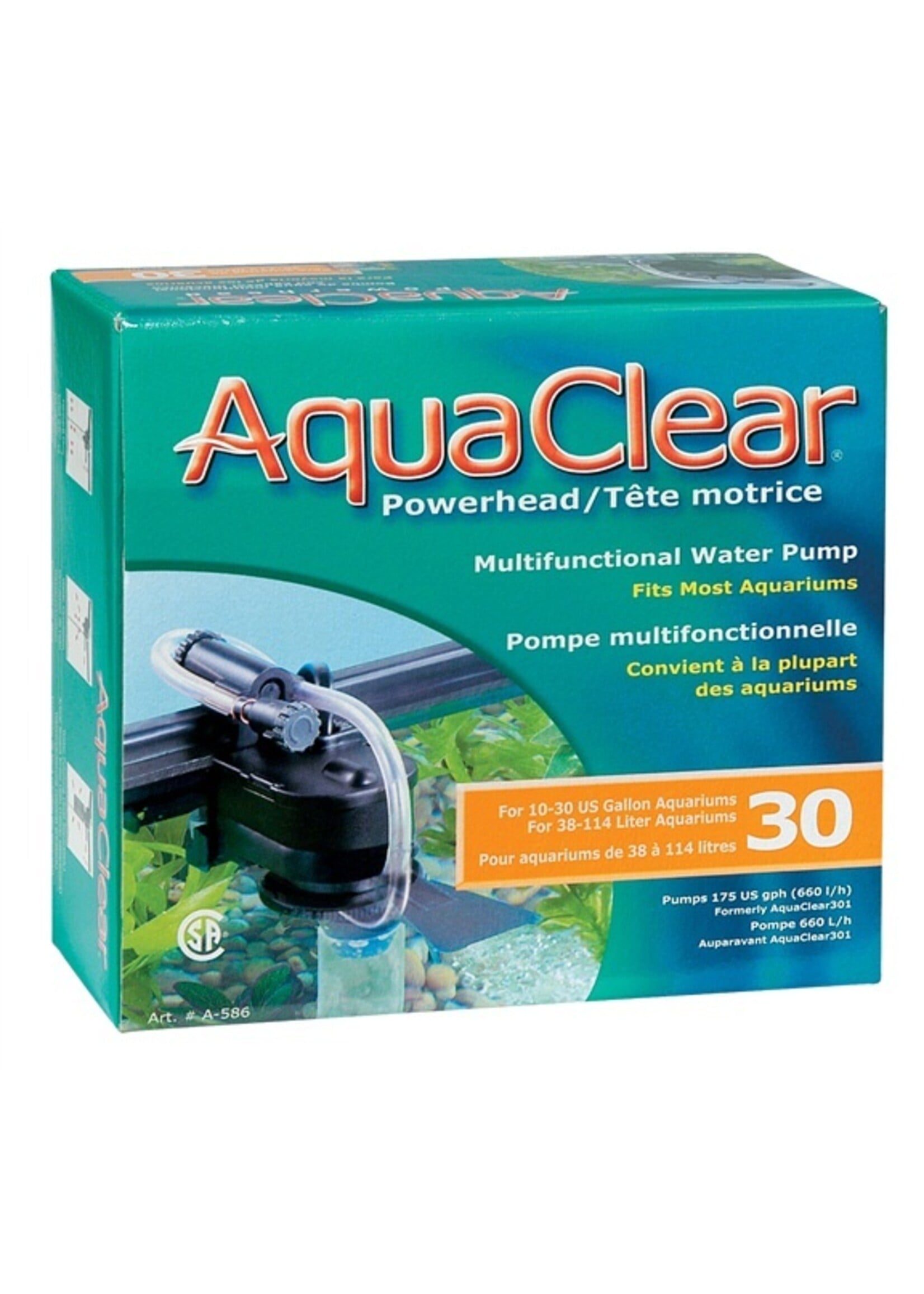 AquaClear AQUA CLEAR 30 175GPH POWER HEAD