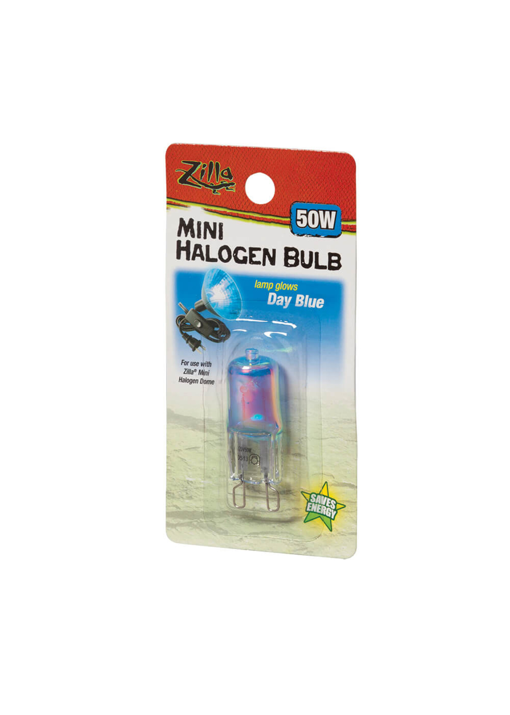 Zilla ZILLA MINI HALOGEN BULB BLUE 50W