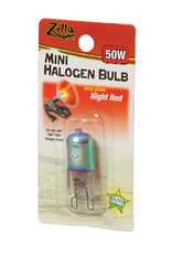 ZILLA ZILLA MINI HALOGEN BULB RED 50W