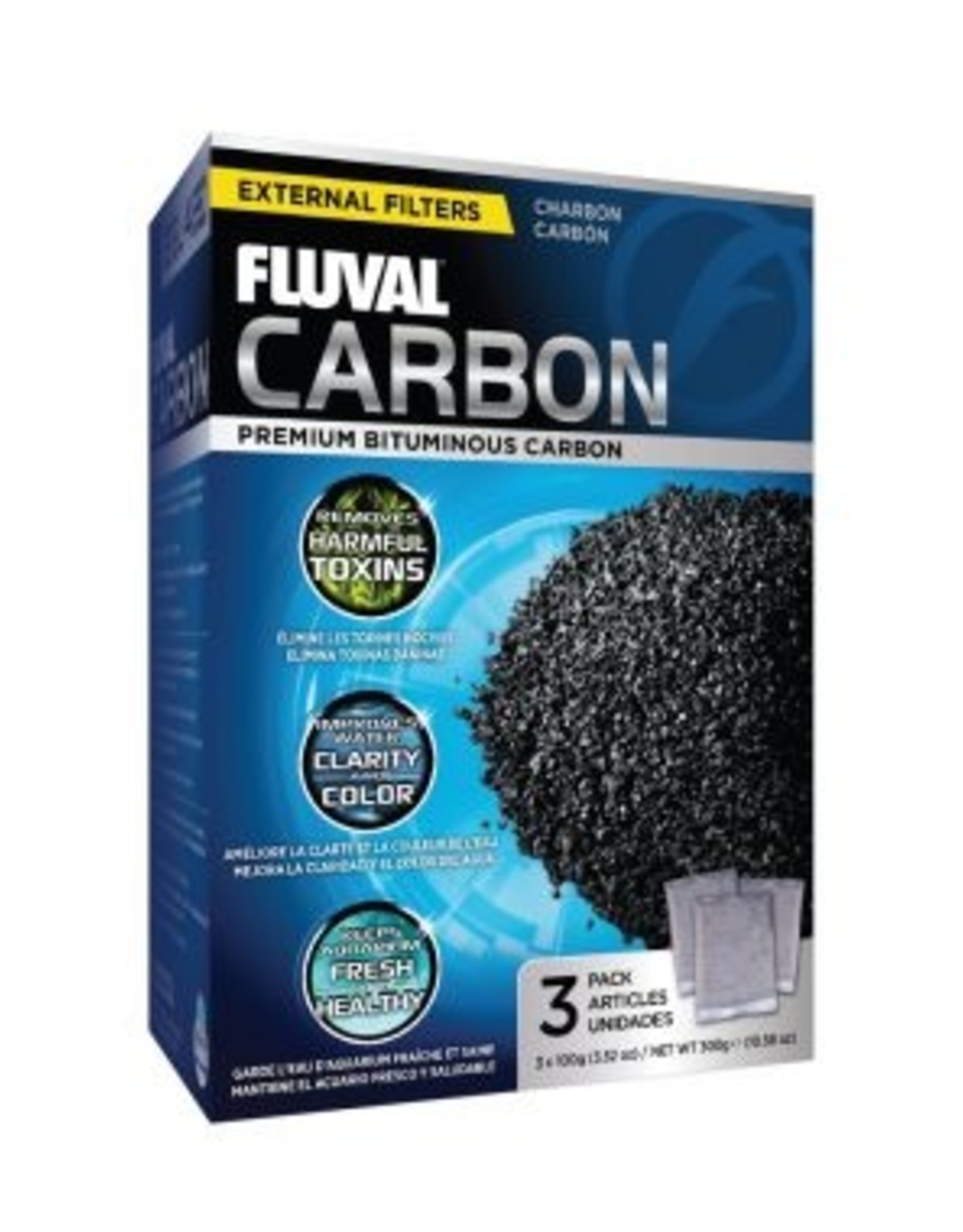FLUVAL CARBON 3PK
