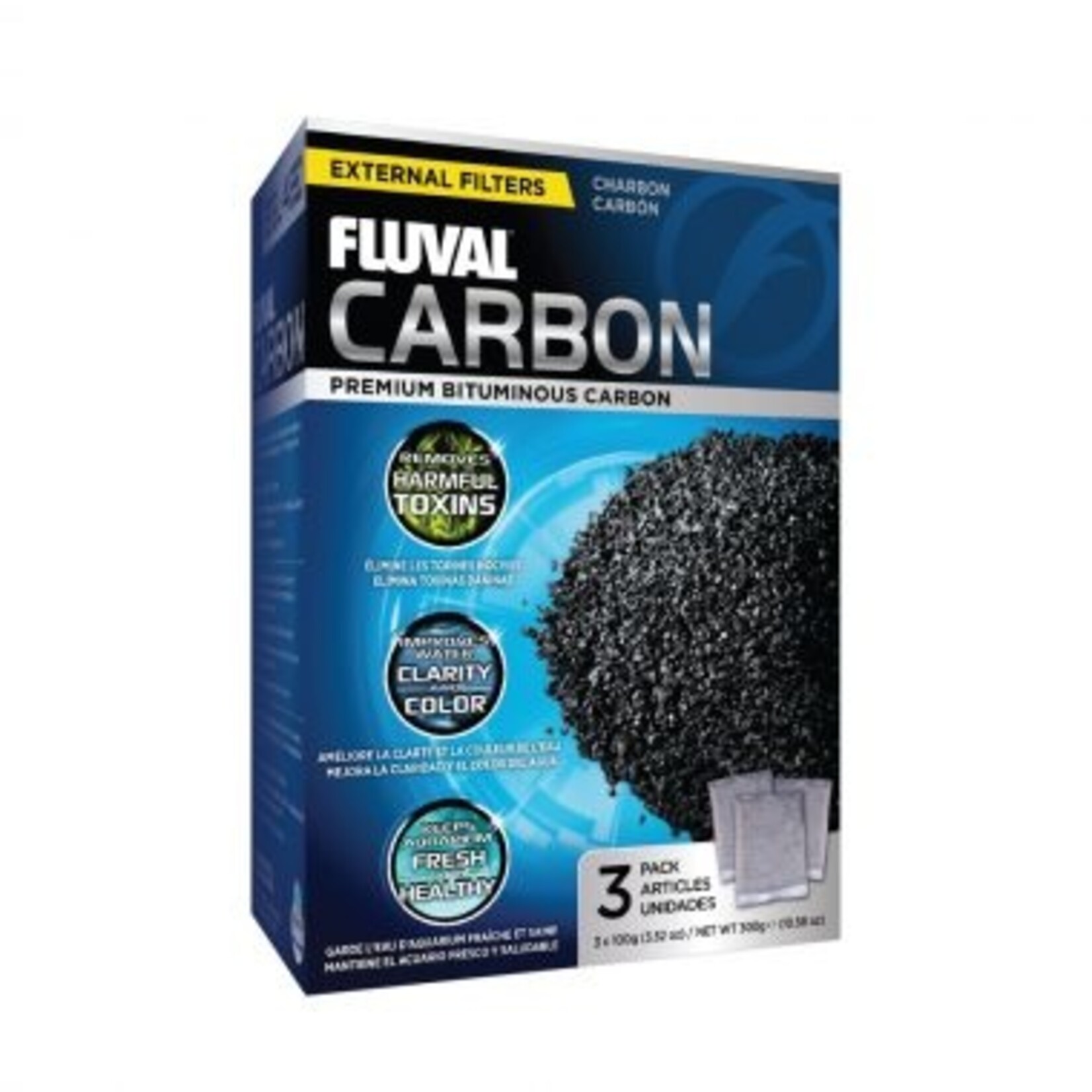 FLUVAL CARBON 3PK