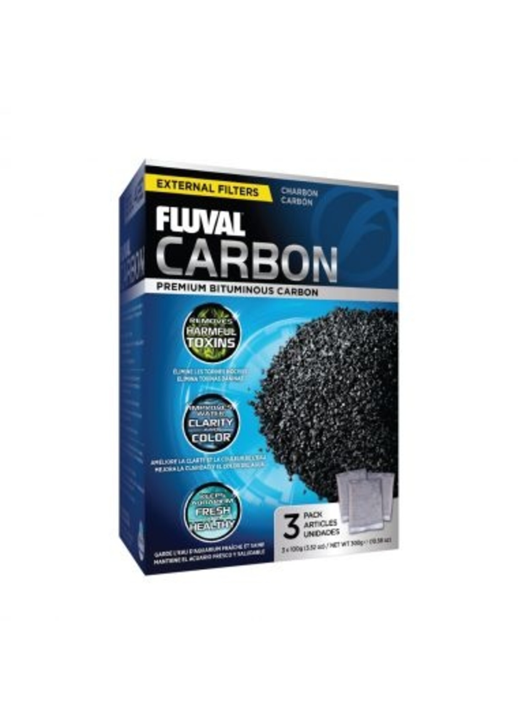 FLUVAL CARBON 3PK