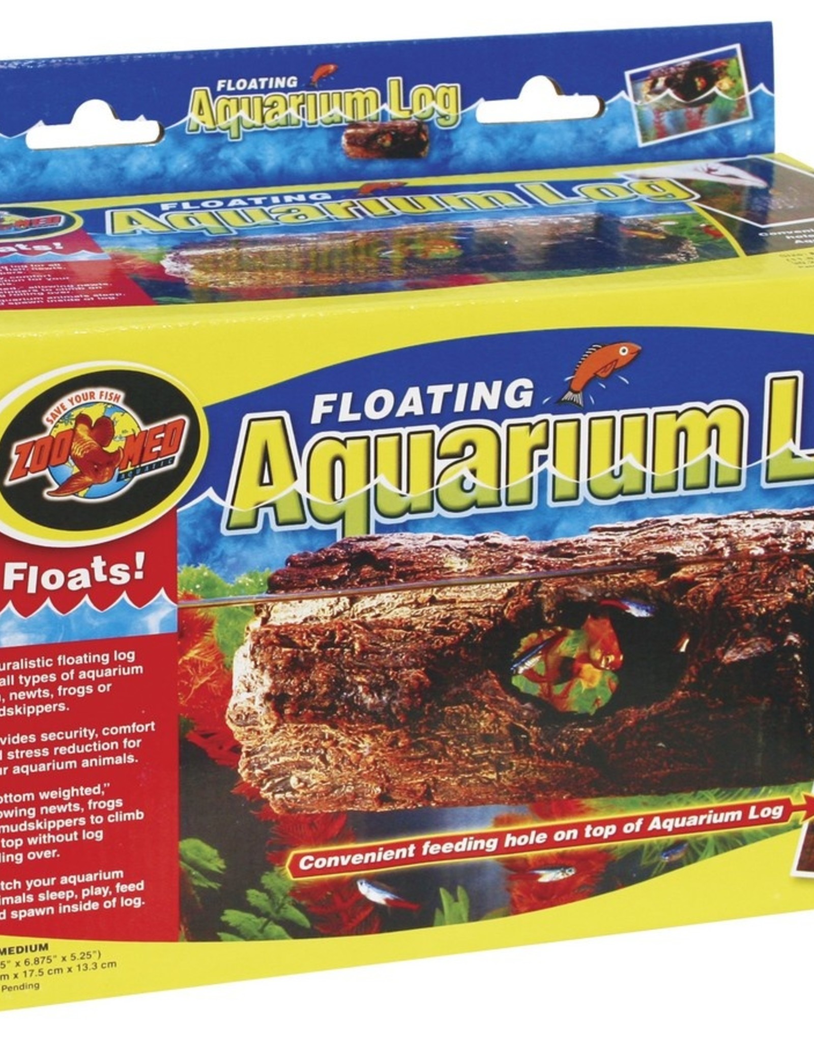 ZOO MED LABS INC ZOOMED FLOATING AQUARIUM LOG SMALL
